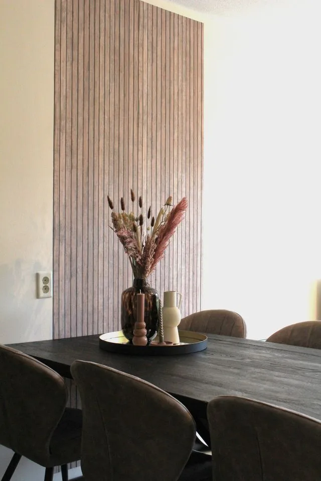décoration lame de bois adhésif