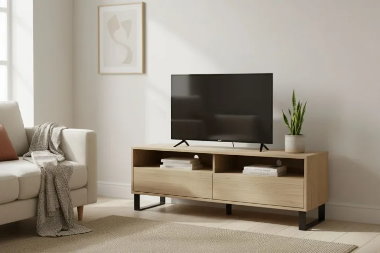 choisir un meuble TV adapté à une petite télévision
