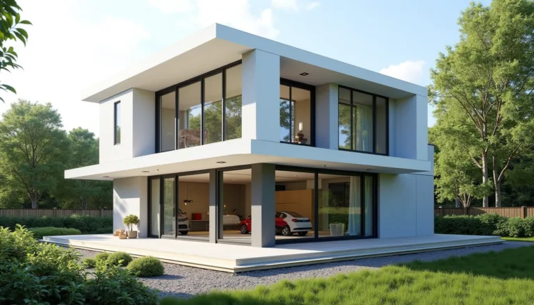 construction légère pour une maison individuelle
